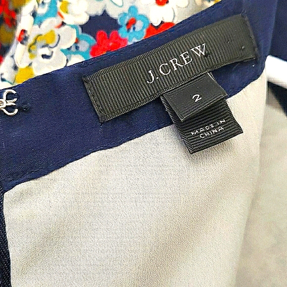 J. CREW Silk Shift Dress - Picture 4 of 7